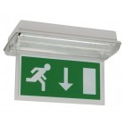 TPX/EX 8W Non-Maintained Low Profile Bulkhead with Exit Sign Blade Attachment IP20